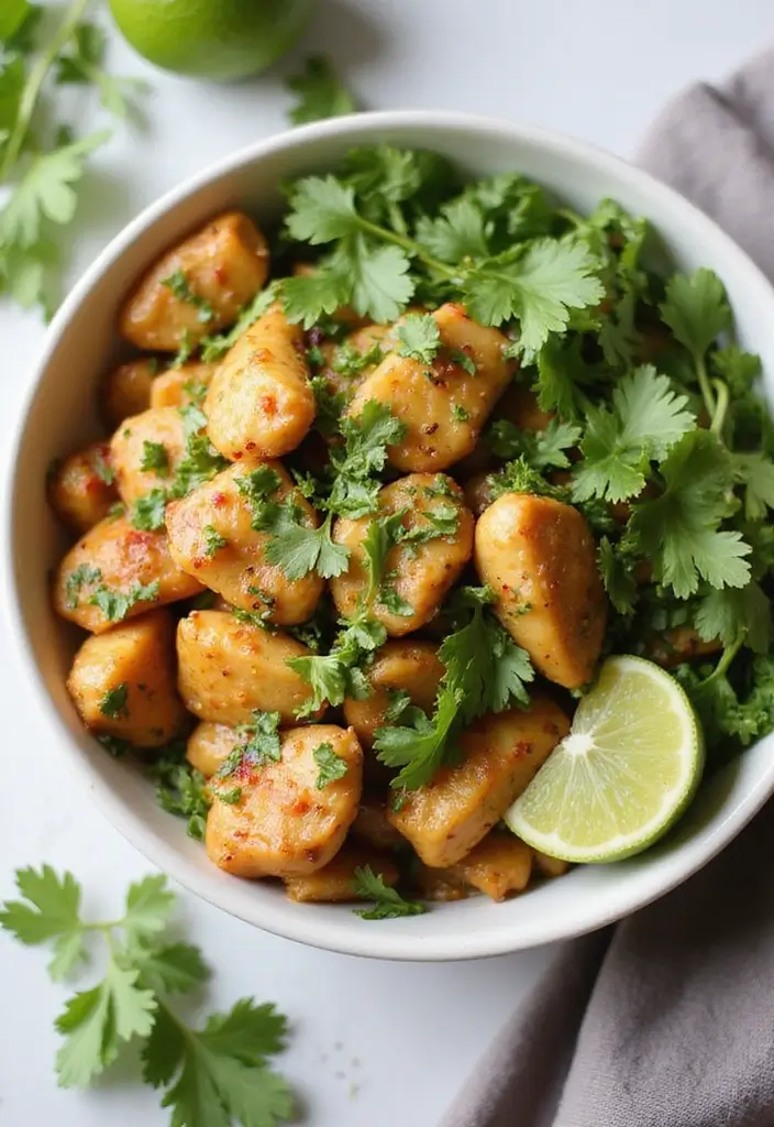 25 Stir Fry Meat Recipes for Quick and Delicious Meals 137 25 Stir Fry Meat Recipes for Quick and Delicious Meals - 21. Cilantro Lime Chicken Stir Fry