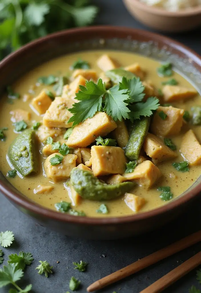 25 Stir Fry Meat Recipes for Quick and Delicious Meals 151 25 Stir Fry Meat Recipes for Quick and Delicious Meals - 23. Thai Green Curry Chicken Stir Fry