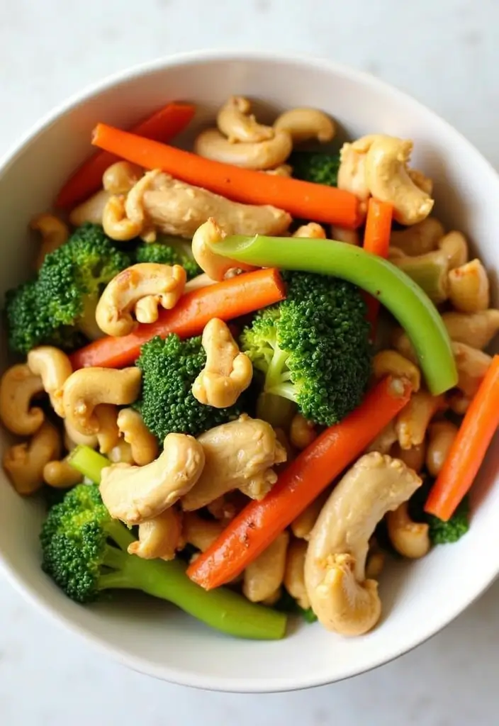 25 Stir Fry Meat Recipes for Quick and Delicious Meals 34 25 Stir Fry Meat Recipes for Quick and Delicious Meals - 6. Easy Cashew Chicken Stir Fry