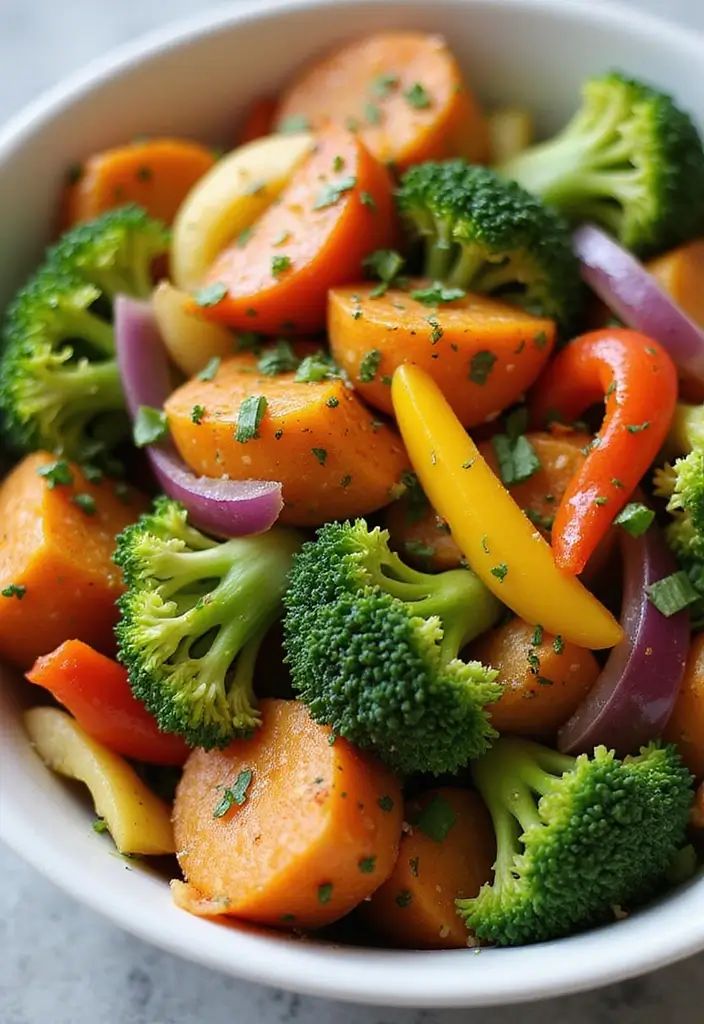 25 Sweet Potato Stir Fry Recipes for a Healthy Twist 1 25 Sweet Potato Stir Fry Recipes for a Healthy Twist - 1. Rainbow Sweet Potato Stir Fry