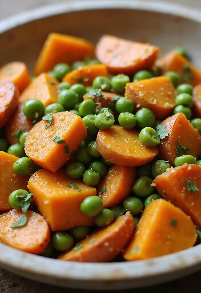 25 Sweet Potato Stir Fry Recipes for a Healthy Twist 69 25 Sweet Potato Stir Fry Recipes for a Healthy Twist - 11. Sweet Potato and Pea Stir Fry