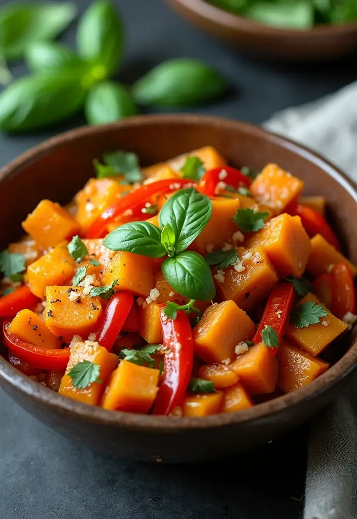 25 Sweet Potato Stir Fry Recipes for a Healthy Twist 76 25 Sweet Potato Stir Fry Recipes for a Healthy Twist - 12. Thai Basil Sweet Potato Stir Fry