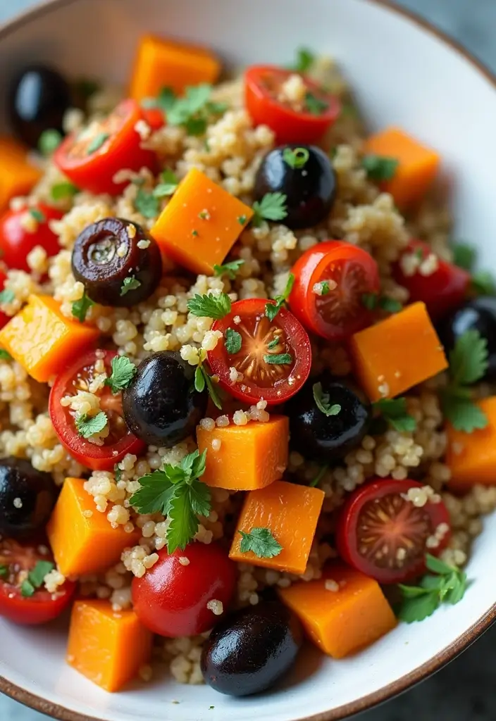 25 Sweet Potato Stir Fry Recipes for a Healthy Twist 109 25 Sweet Potato Stir Fry Recipes for a Healthy Twist - 17. Mediterranean Quinoa Sweet Potato Stir Fry