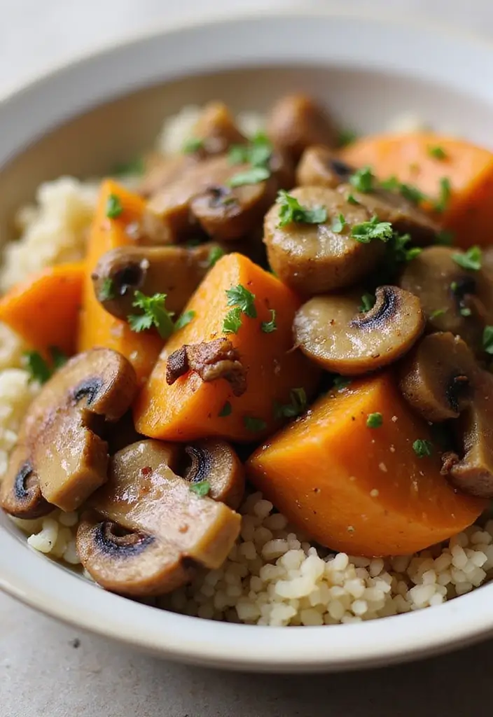 25 Sweet Potato Stir Fry Recipes for a Healthy Twist 144 25 Sweet Potato Stir Fry Recipes for a Healthy Twist - 22. Sweet Potato and Mushroom Stir Fry