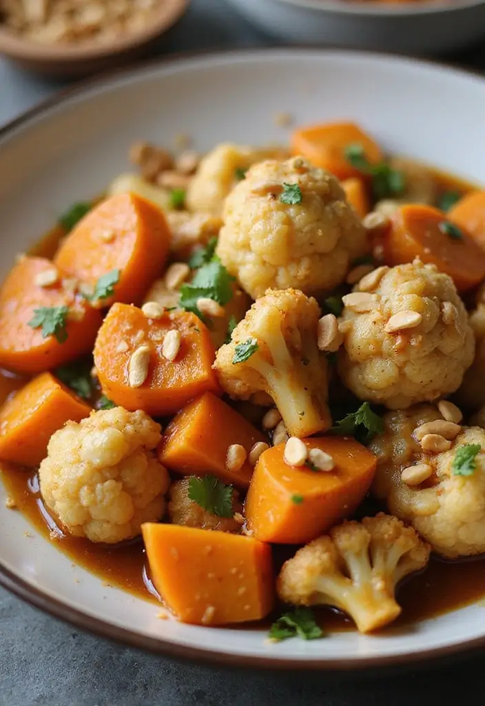 25 Sweet Potato Stir Fry Recipes for a Healthy Twist 55 25 Sweet Potato Stir Fry Recipes for a Healthy Twist - 9. Sweet Potato and Cauliflower Stir Fry