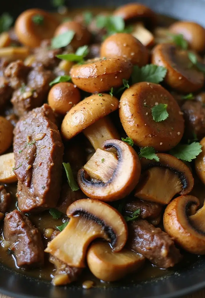25 Top Round Beef Stir Fry Recipes That Are Tender and Juicy - 18. Beef Stir Fry with Mushrooms
