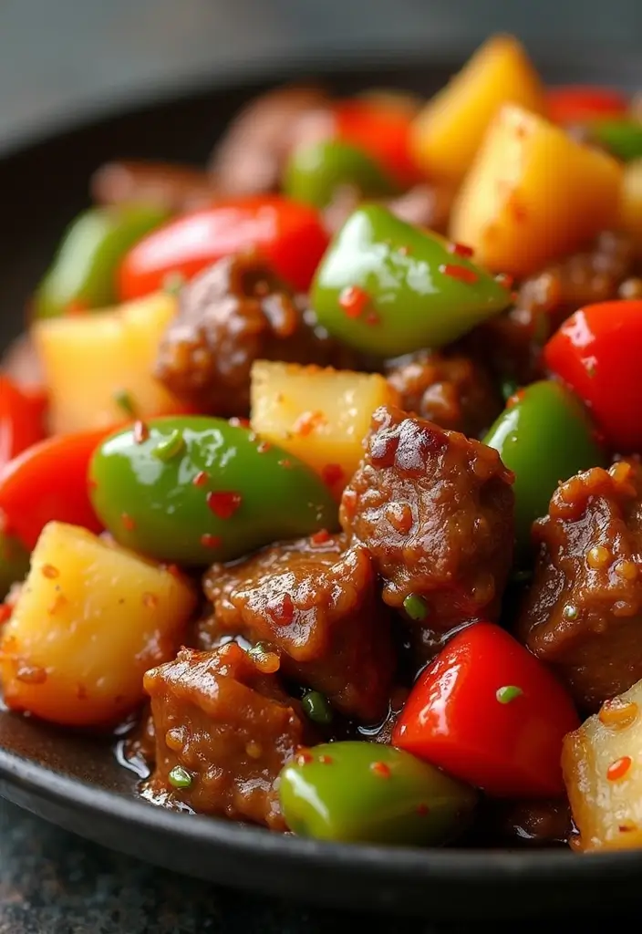 25 Top Round Beef Stir Fry Recipes That Are Tender and Juicy - 2. Sweet and Sour Beef Stir Fry