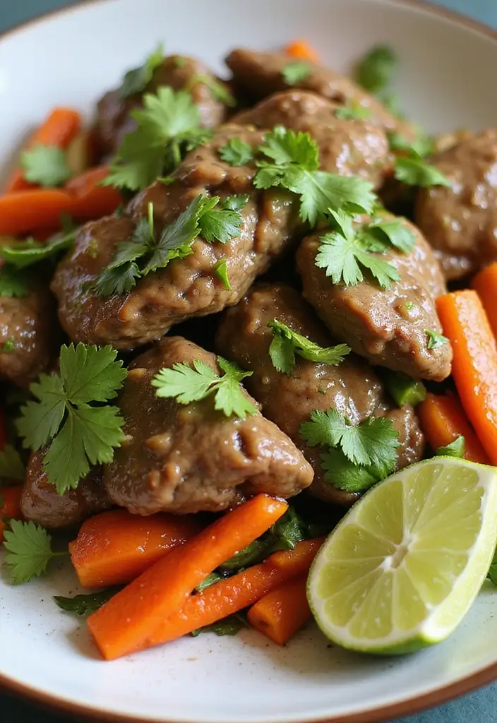 25 Top Round Beef Stir Fry Recipes That Are Tender and Juicy - 23. Beef Stir Fry with Cilantro Lime Sauce