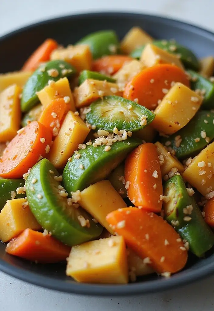 25 Traditional Bitter Melon Stir Fry Recipes 60 25 Traditional Bitter Melon Stir Fry Recipes - 10. Bitter Melon and Carrot Stir Fry