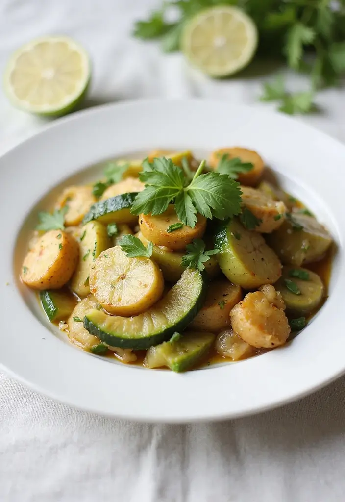 25 Traditional Bitter Melon Stir Fry Recipes 74 25 Traditional Bitter Melon Stir Fry Recipes - 12. Bitter Melon and Zucchini Stir Fry