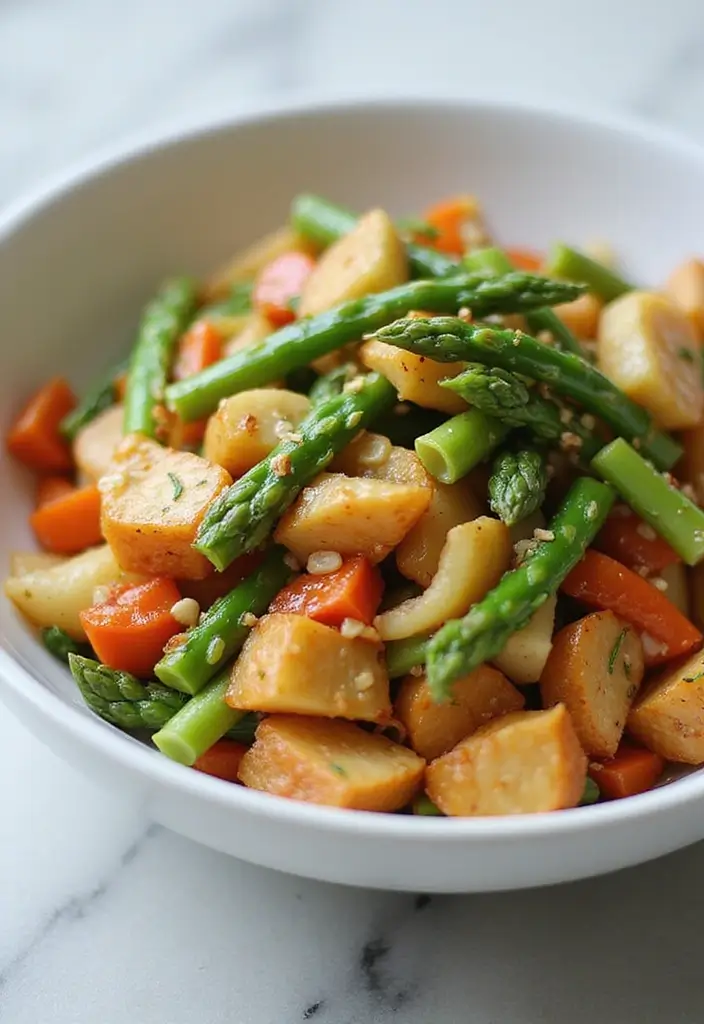 25 Traditional Bitter Melon Stir Fry Recipes 134 25 Traditional Bitter Melon Stir Fry Recipes - 22. Bitter Melon with Asparagus Stir Fry