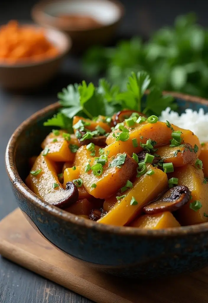 25 Traditional Bitter Melon Stir Fry Recipes 155 25 Traditional Bitter Melon Stir Fry Recipes - 25. Bitter Melon with Mushrooms Stir Fry