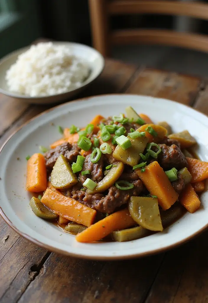 25 Traditional Bitter Melon Stir Fry Recipes 41 25 Traditional Bitter Melon Stir Fry Recipes - 7. Bitter Melon and Beef Stir Fry