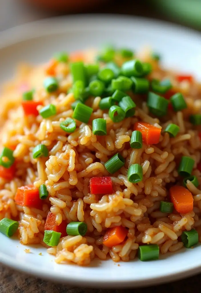 25 Veggie and Rice Stir Fry Recipes for Healthy Eating 1 25 Veggie and Rice Stir Fry Recipes for Healthy Eating - 1. Classic Vegetable Fried Rice