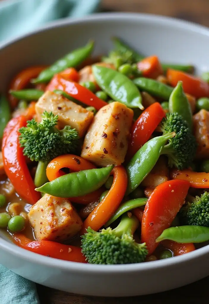 25 Veggie and Rice Stir Fry Recipes for Healthy Eating 142 25 Veggie and Rice Stir Fry Recipes for Healthy Eating - 22. Szechuan Vegetable Stir Fry
