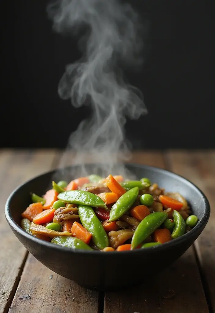 25 Veggie and Rice Stir Fry Recipes for Healthy Eating 20 25 Veggie and Rice Stir Fry Recipes for Healthy Eating - 4. Ginger Garlic Vegetable Stir Fry