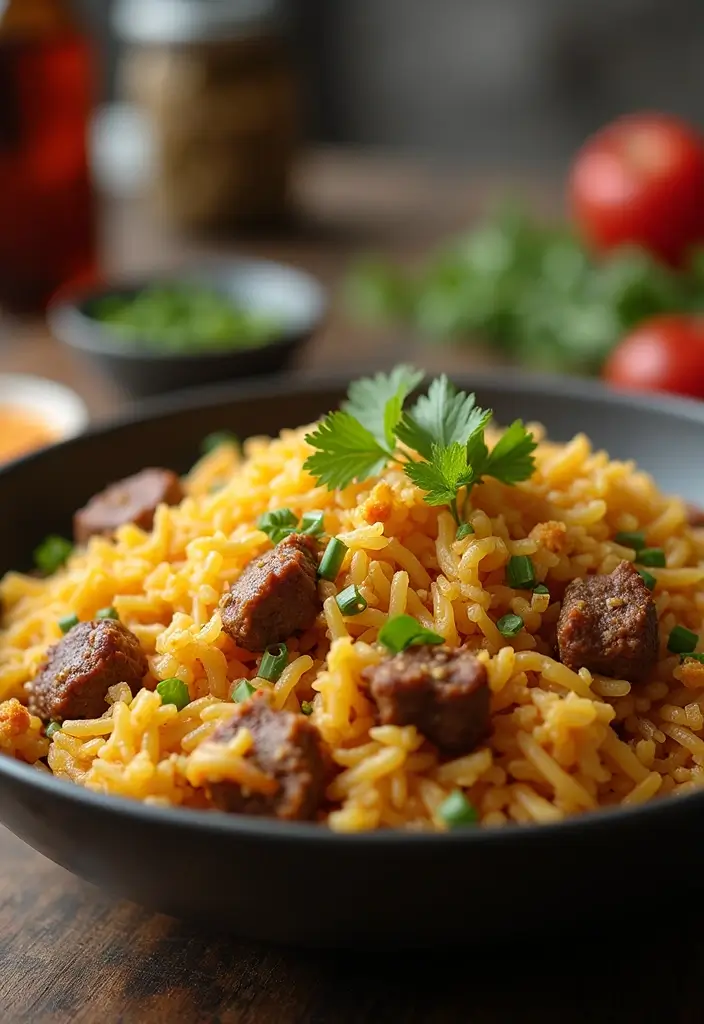 28 Beef and Rice Stir Fry Recipes for Hearty Dinners 83 28 Beef and Rice Stir Fry Recipes for Hearty Dinners - 13. Beef and Egg Fried Rice Stir Fry