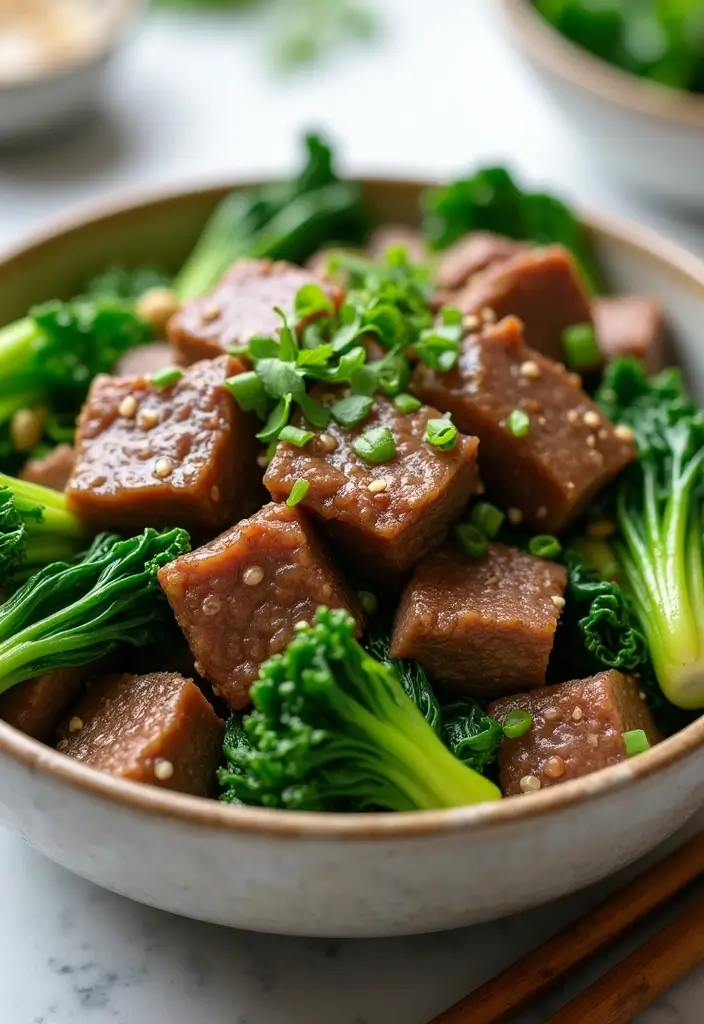 28 Beef and Rice Stir Fry Recipes for Hearty Dinners 125 28 Beef and Rice Stir Fry Recipes for Hearty Dinners - 19. Beef and Bok Choy Stir Fry