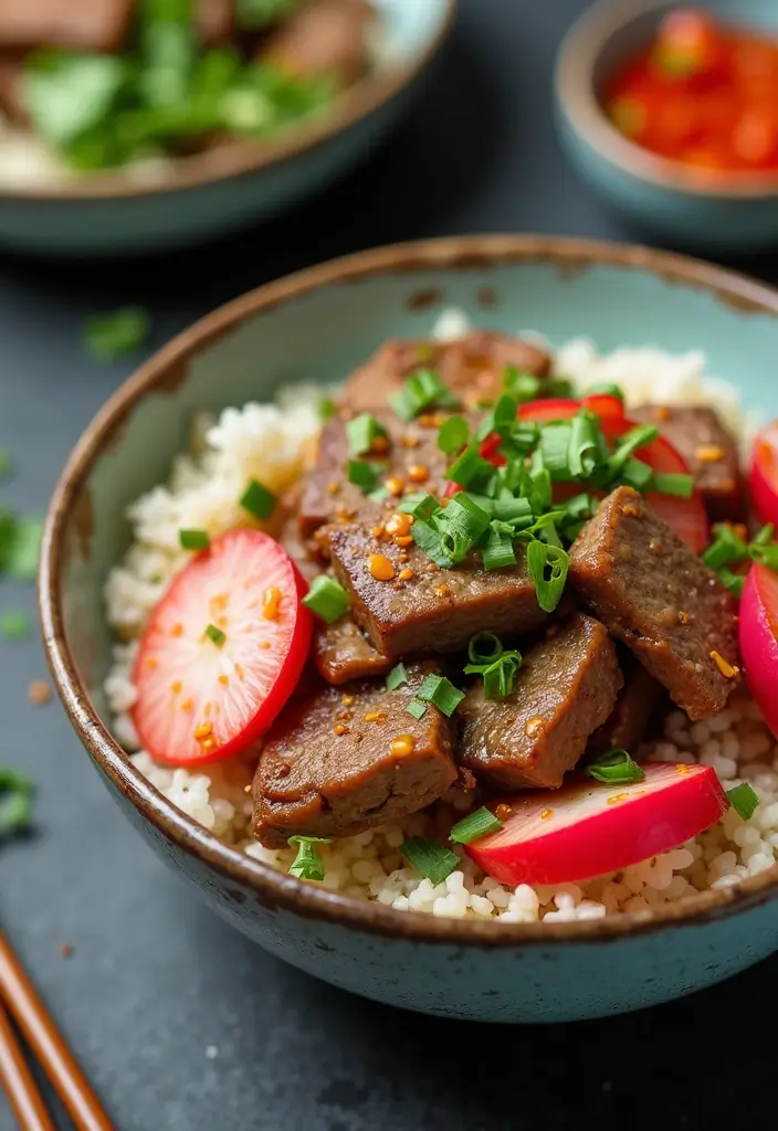 28 Beef and Rice Stir Fry Recipes for Hearty Dinners 156 28 Beef and Rice Stir Fry Recipes for Hearty Dinners - 24. Beef and Radish Stir Fry