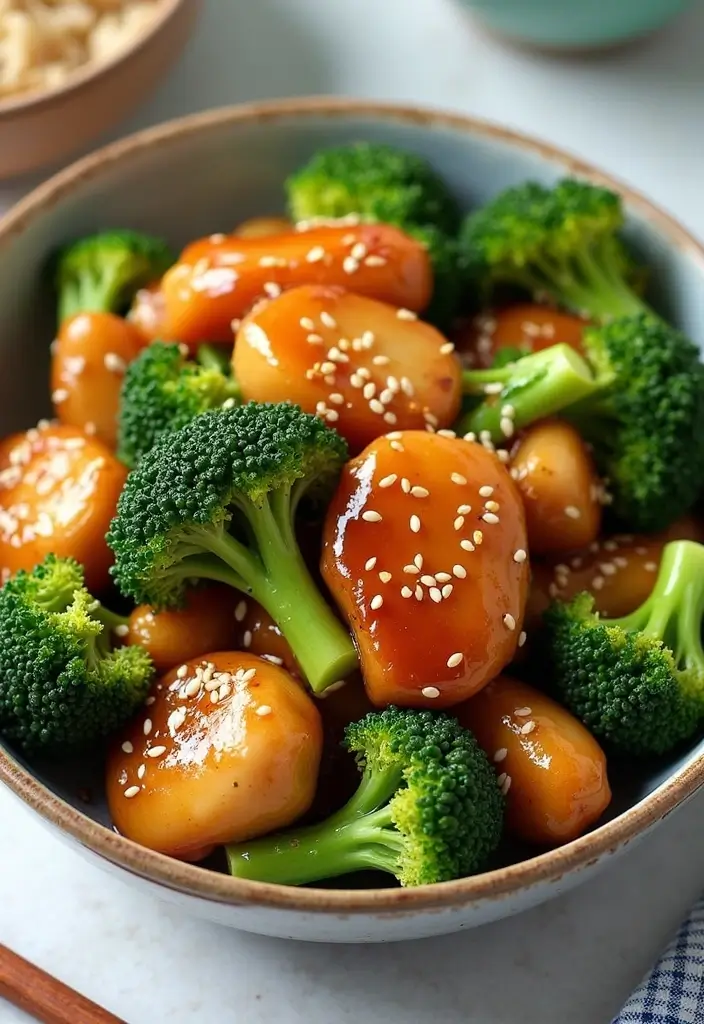 28 Chicken Broccoli Stir Fry Recipes That Are Easy and Delicious - 3. One-Pan Honey Garlic Chicken Broccoli