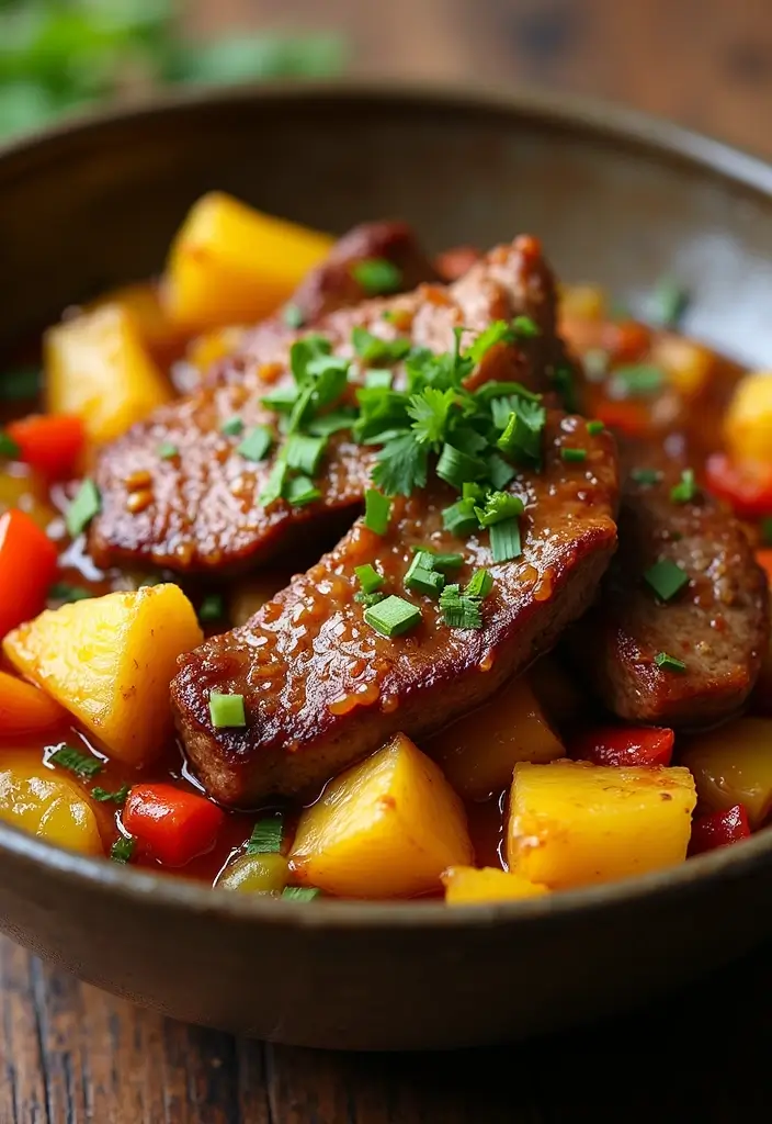 28 Flank Steak Stir Fry Recipes Packed with Flavor 8 28 Flank Steak Stir Fry Recipes Packed with Flavor - 2. Sweet and Sour Flank Steak Stir Fry