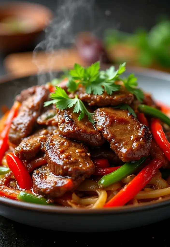 28 Flank Steak Stir Fry Recipes Packed with Flavor 15 28 Flank Steak Stir Fry Recipes Packed with Flavor - 3. Spicy Szechuan Flank Steak Stir Fry