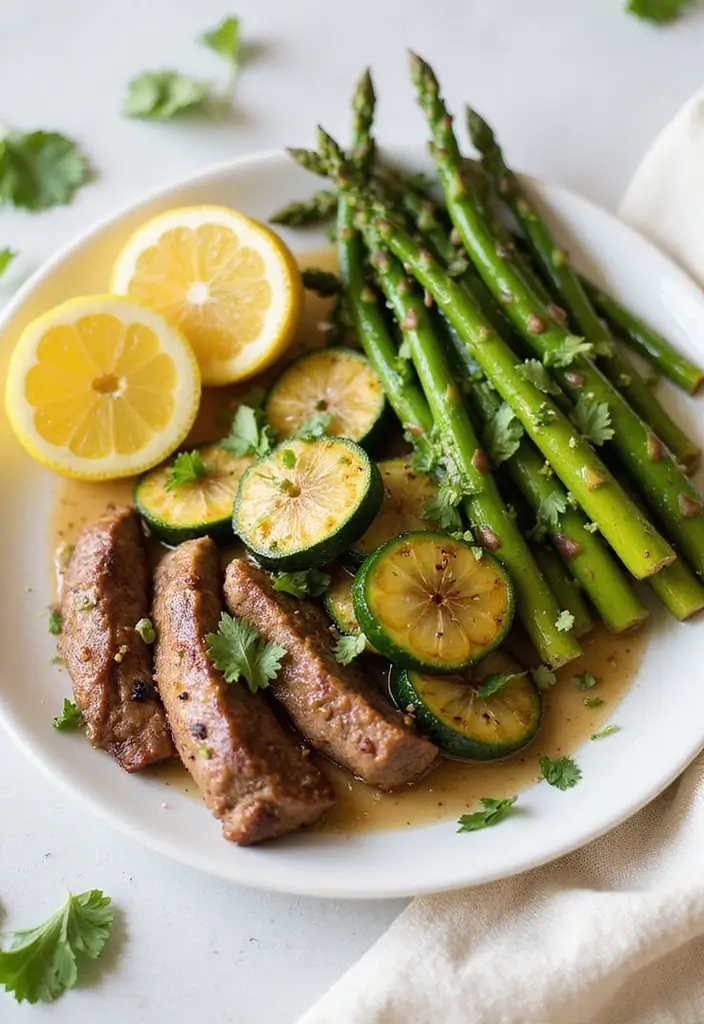 28 Flank Steak Stir Fry Recipes Packed with Flavor 29 28 Flank Steak Stir Fry Recipes Packed with Flavor - 5. Lemon Garlic Flank Steak Stir Fry