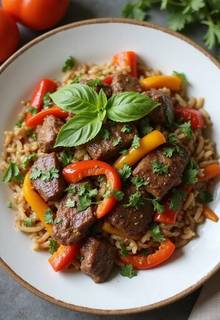 28 Flank Steak Stir Fry Recipes Packed with Flavor 57 28 Flank Steak Stir Fry Recipes Packed with Flavor - 9. Thai Basil Flank Steak Stir Fry