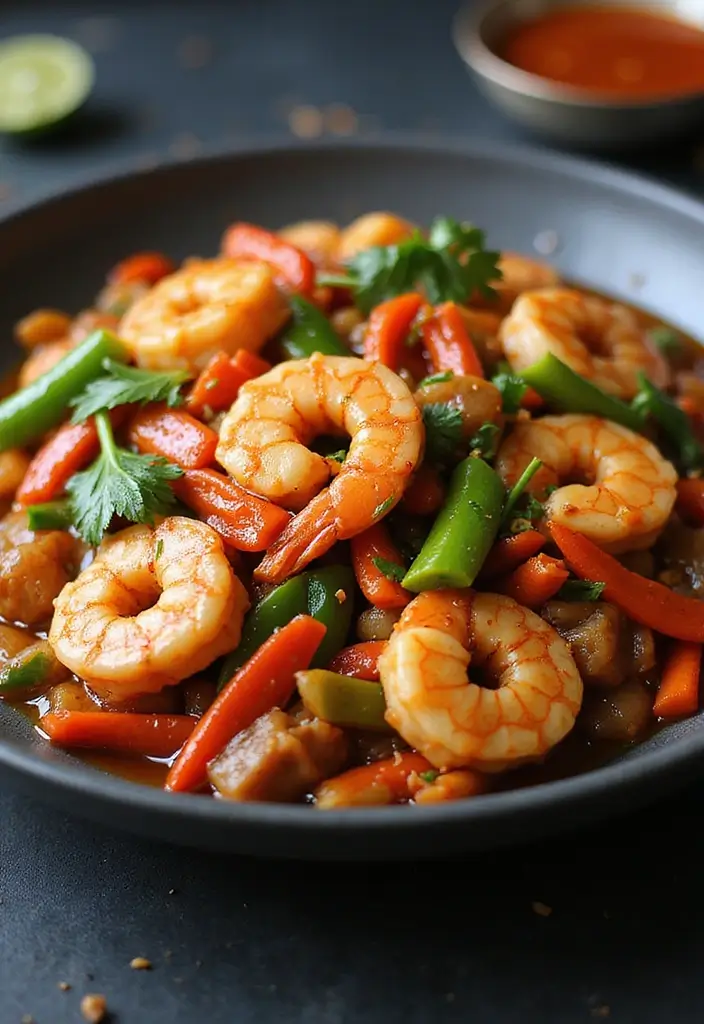 28 Gluten-Free Stir Fry Recipes for Clean Eating 106 28 Gluten-Free Stir Fry Recipes for Clean Eating - 16. Szechuan Shrimp Stir Fry