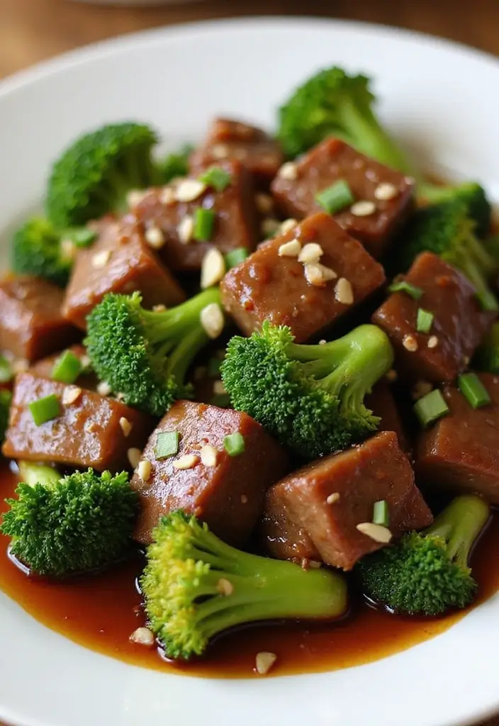 28 Gluten-Free Stir Fry Recipes for Clean Eating 155 28 Gluten-Free Stir Fry Recipes for Clean Eating - 23. Garlic Teriyaki Beef Stir Fry