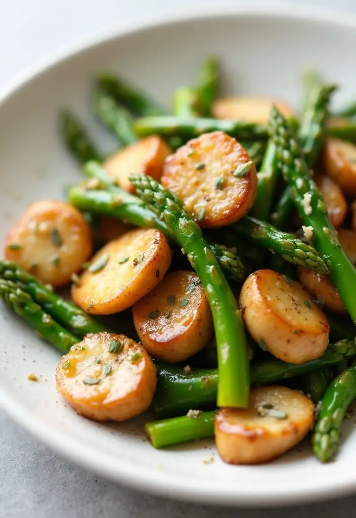 28 Gluten-Free Stir Fry Recipes for Clean Eating 176 28 Gluten-Free Stir Fry Recipes for Clean Eating - 26. Chicken and Asparagus Stir Fry