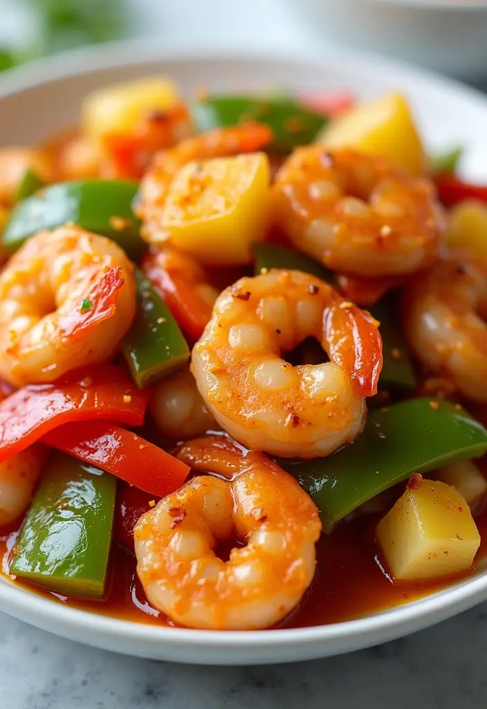 28 Gluten-Free Stir Fry Recipes for Clean Eating 22 28 Gluten-Free Stir Fry Recipes for Clean Eating - 4. Sweet and Sour Shrimp Stir Fry