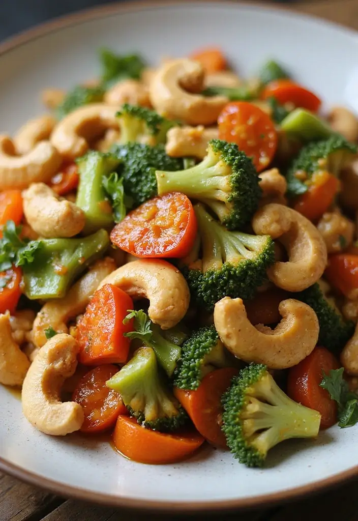 28 Gluten-Free Stir Fry Recipes for Clean Eating 57 28 Gluten-Free Stir Fry Recipes for Clean Eating - 9. Vegetable Stir Fry with Cashews