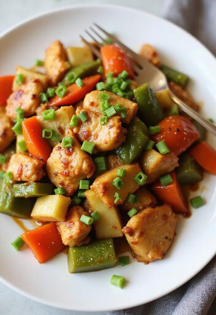 28 Korean Chicken Stir Fry Recipes Inspired by Street Food 60 28 Korean Chicken Stir Fry Recipes Inspired by Street Food - 10. Black Pepper Chicken Stir Fry