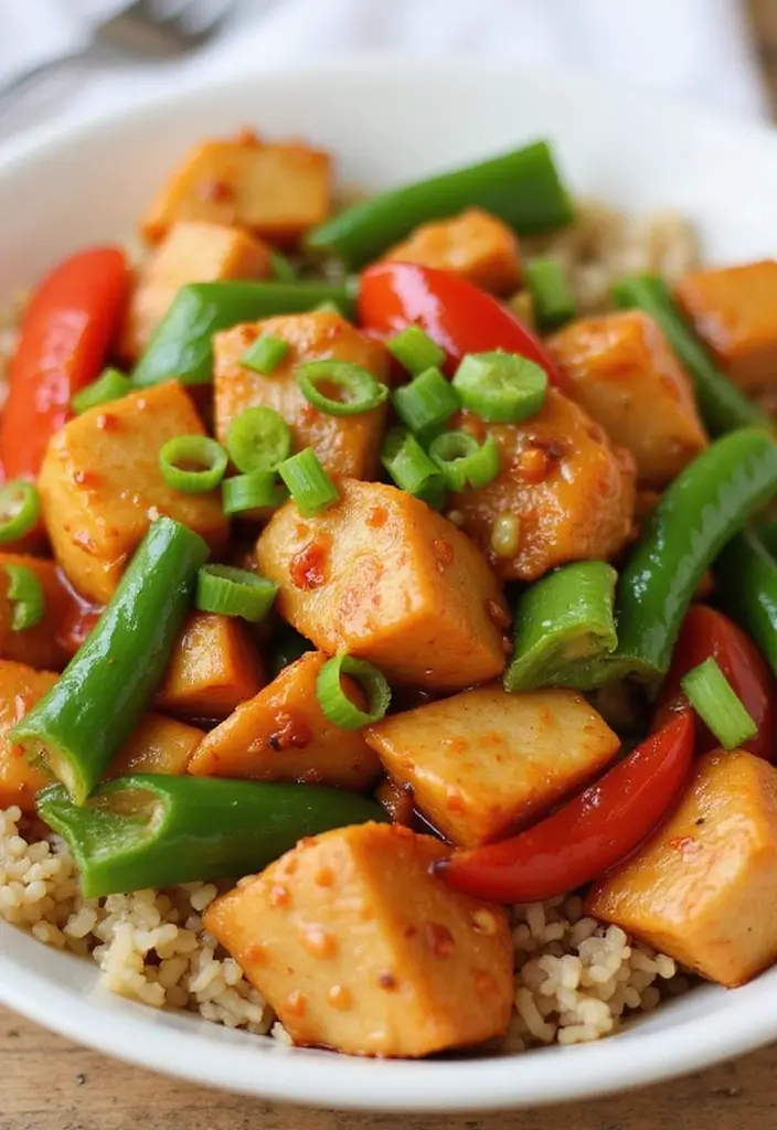 28 Korean Chicken Stir Fry Recipes Inspired by Street Food 107 28 Korean Chicken Stir Fry Recipes Inspired by Street Food - 17. Szechuan Chicken Stir Fry