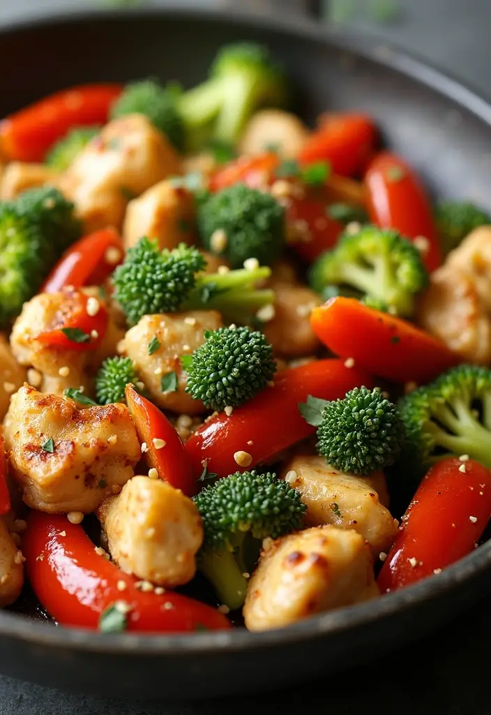 28 Korean Chicken Stir Fry Recipes Inspired by Street Food 166 28 Korean Chicken Stir Fry Recipes Inspired by Street Food - 26. Rustic Chicken Stir Fry