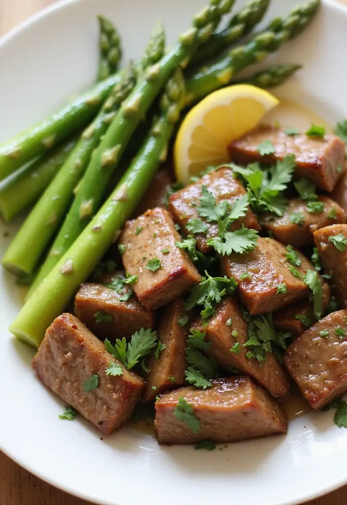 28 Leftover Steak Stir Fry Recipes for Quick Meals - 18. Lemon Herb Steak Stir Fry