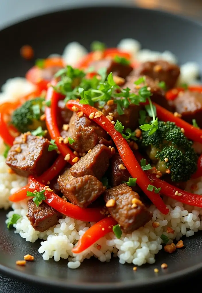 28 Leftover Steak Stir Fry Recipes for Quick Meals - 26. Szechuan Pepper Steak Stir Fry