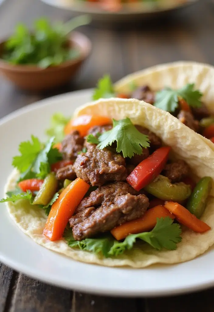 28 Leftover Steak Stir Fry Recipes for Quick Meals - 28. Steak Stir Fry Wraps