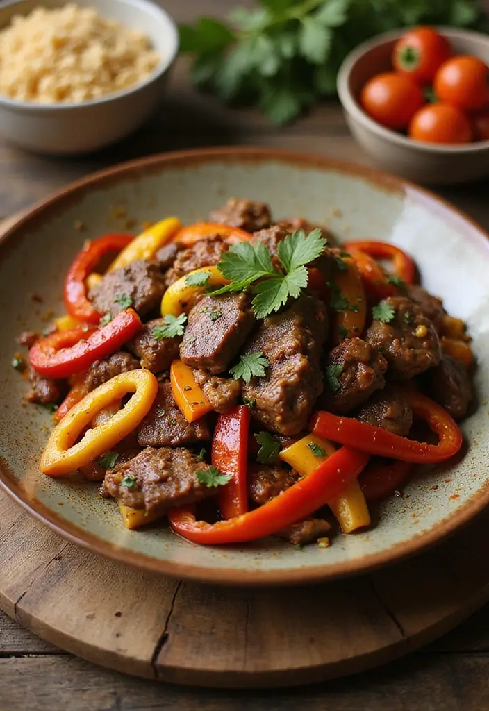 28 Leftover Steak Stir Fry Recipes for Quick Meals - 3. Spicy Steak Stir Fry with Peppers