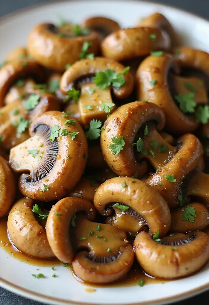 28 Nutritious and Easy Stir Fry Recipes for a Balanced Diet - 16. Garlic Mushrooms Stir Fry