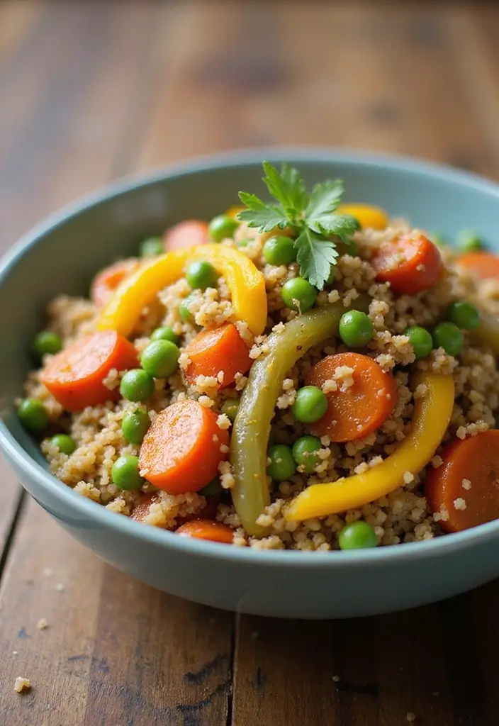 28 Nutritious and Easy Stir Fry Recipes for a Balanced Diet - 4. Quinoa and Vegetable Stir Fry