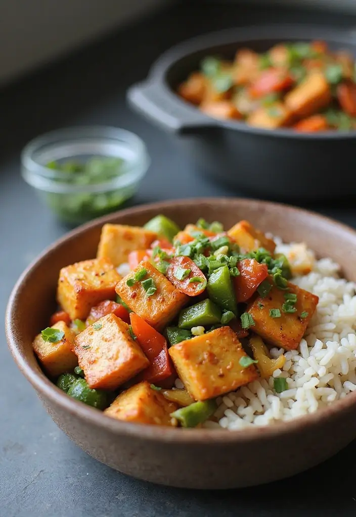 28 Quick Rice Stir Fry Recipes with Bold Flavors 72 28 Quick Rice Stir Fry Recipes with Bold Flavors - 12. BBQ Tofu Rice Stir Fry