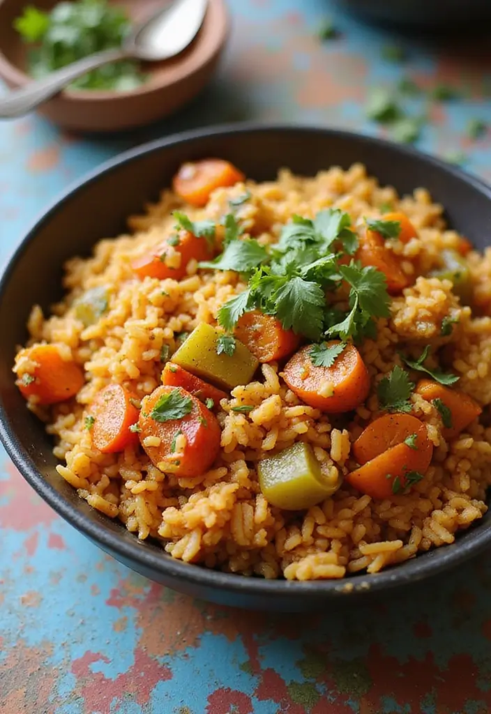 28 Quick Rice Stir Fry Recipes with Bold Flavors 107 28 Quick Rice Stir Fry Recipes with Bold Flavors - 17. Harissa Spiced Rice Stir Fry