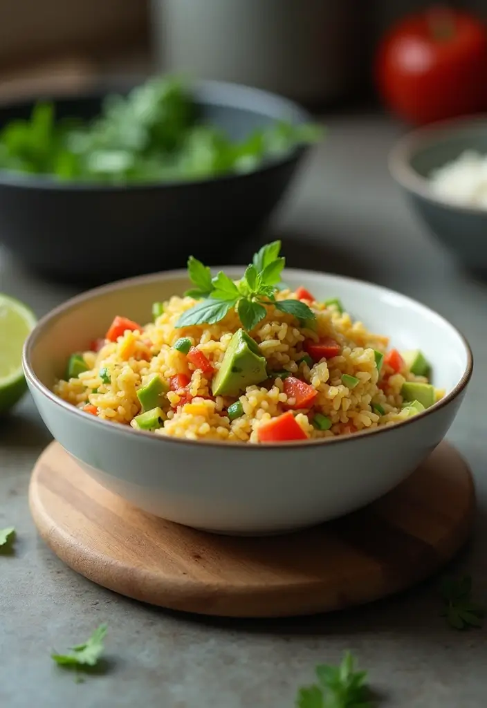 28 Quick Rice Stir Fry Recipes with Bold Flavors 114 28 Quick Rice Stir Fry Recipes with Bold Flavors - 18. Avocado Rice Stir Fry