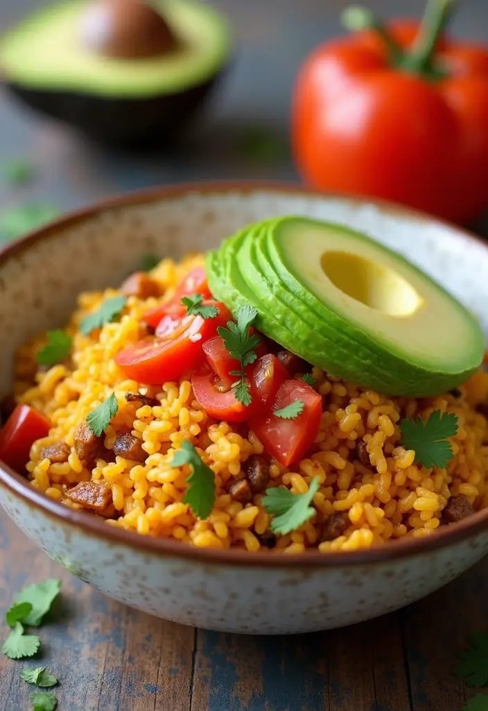 28 Quick Rice Stir Fry Recipes with Bold Flavors 163 28 Quick Rice Stir Fry Recipes with Bold Flavors - 25. Taco Rice Stir Fry