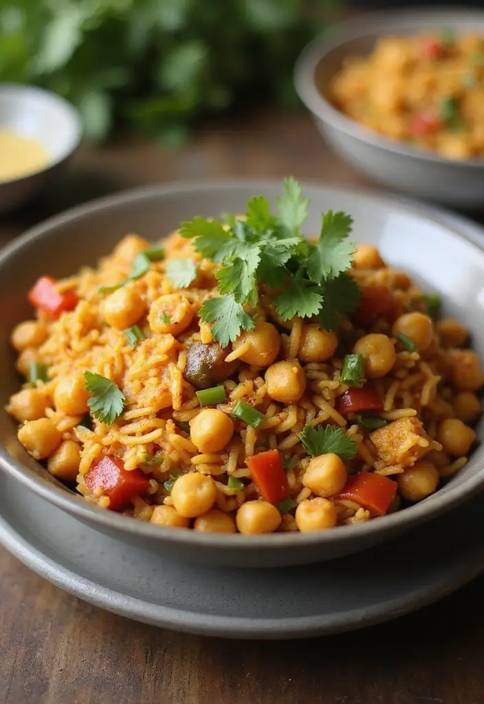 28 Quick Rice Stir Fry Recipes with Bold Flavors 182 28 Quick Rice Stir Fry Recipes with Bold Flavors - 28. Curried Chickpea Rice Stir Fry