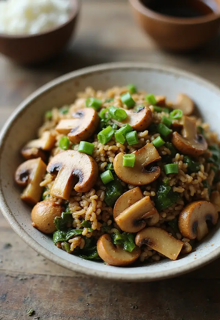 28 Quick Rice Stir Fry Recipes with Bold Flavors 25 28 Quick Rice Stir Fry Recipes with Bold Flavors - 5. Teriyaki Mushroom Rice Stir Fry