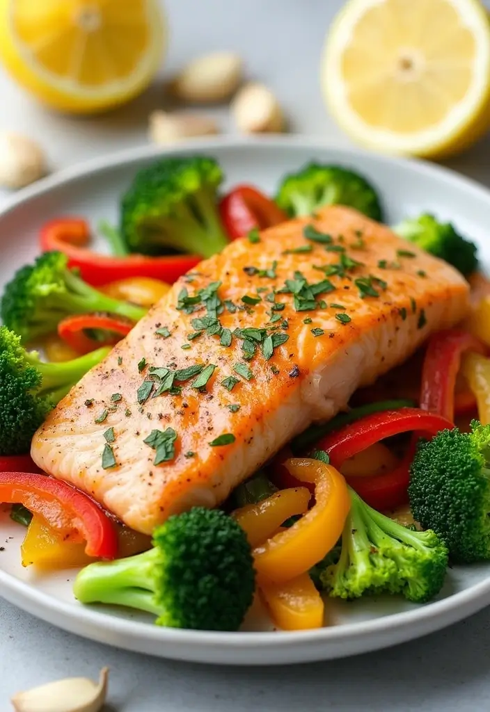 28 Salmon Stir Fry Recipes for Quick Omega-3 Packed Meals 1 28 Salmon Stir Fry Recipes for Quick Omega-3 Packed Meals - 1. Lemon Garlic Salmon Stir Fry