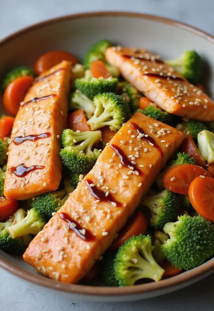 28 Salmon Stir Fry Recipes for Quick Omega-3 Packed Meals 74 28 Salmon Stir Fry Recipes for Quick Omega-3 Packed Meals - 12. Sesame Ginger Salmon Stir Fry